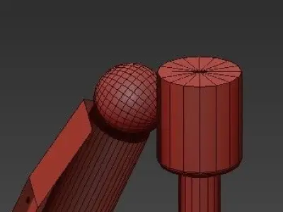 Bec Brittain Helix Floor Lamp 3D model