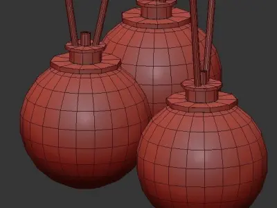 N326 pendant 3D model