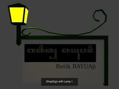 Exterior Lamp 3D Model Pack