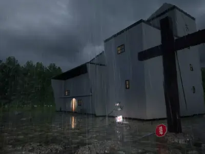 Kostol  3D model