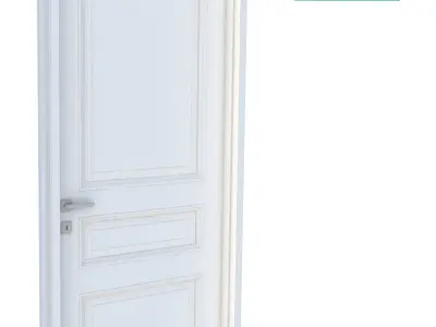 Room Door Type 19 3D print model