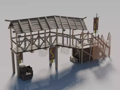 Nordic house 9 3D model