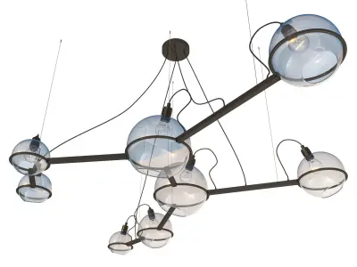 Chandelier Lepus SKU 20919 Free 3D model