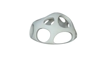 SciFi Cube Object No 48812 Low Poly Shape Low-poly 3D model
