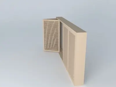 janelaedson sliding door Free 3D model