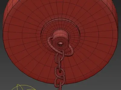 Alexander 10 Light Chandelier 3D model