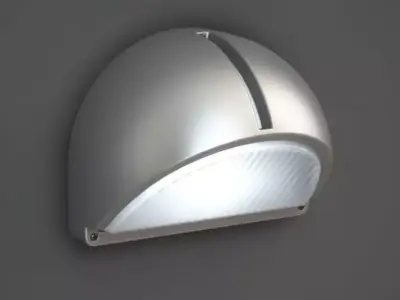 Industrial Metal Light 3D model