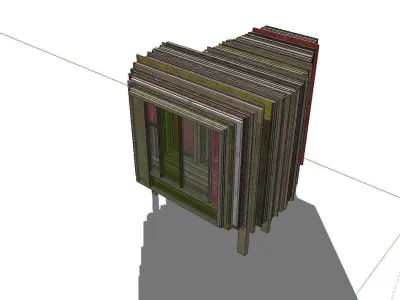 Creative Design-Holiday Cabin-0165 3D model