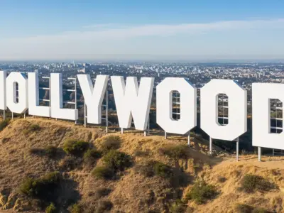 Hollywood Sign 3D Model High Quality Landmark Replica 3D model