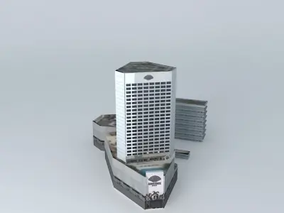 Hotel Mandarin Oriental Jakarta 3D model