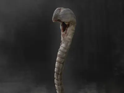 Hammerpede -  Prometheus Low-poly 3D model