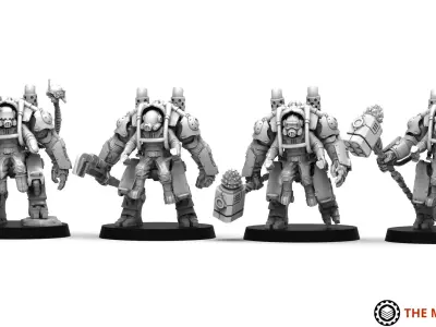 Ironblood - Exoloader squad builder 3D print model