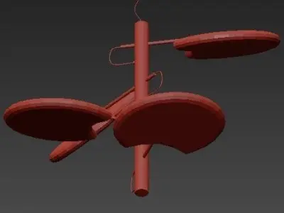 SUPERMOON pendant lamp 3D model