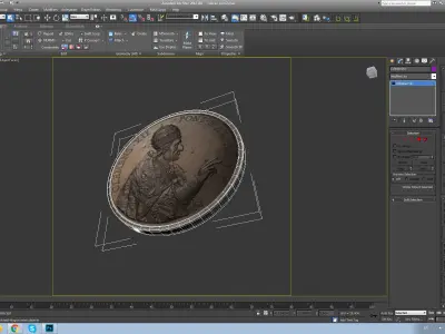 Vatican medalions colection Low-poly 3D model