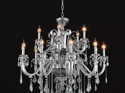 788154 Lusso Osgona Chandelier 3D model