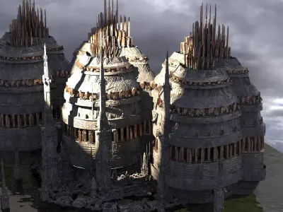 New world order Ship Base Kit bash 3D model