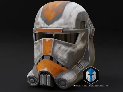 Bad Batch Hunter Helmet 3D print model