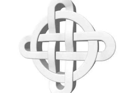 Celtic Knot 3 3D model