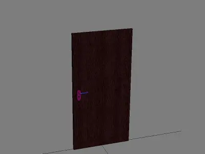 Door 2 MAX 2008 3D model