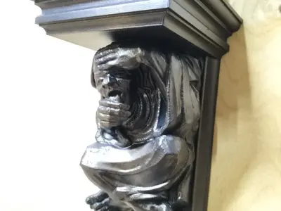 Lamp Gargoyle Sculpture 3D print model