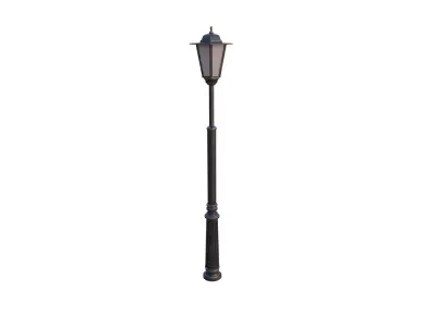 street lamp Low-poly 3D model 41