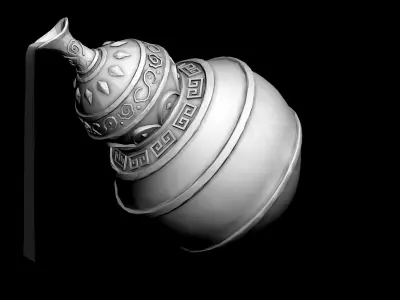 Building - gourd 011 3D model