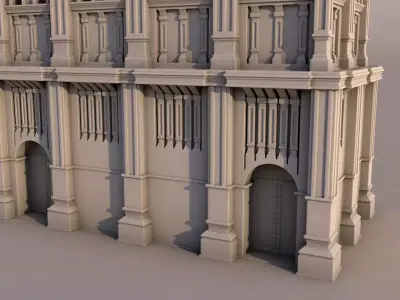 Building 3D print model