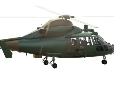 Harbin Z-9 3D model