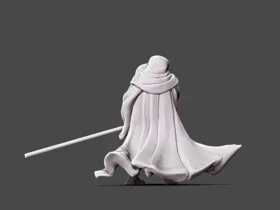 Dark adept - 35mm scale 3D print model