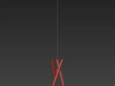 SHANGAI k pendant light 3D model