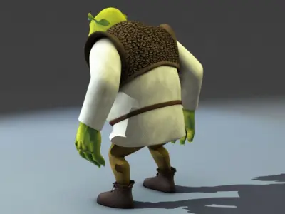SHREK std mat 3D model