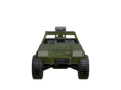 GI Joe Light Vehicle Assault Bundle 3D model