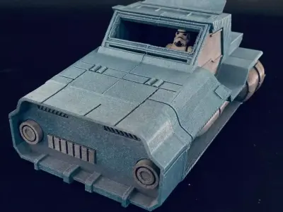 Ferrix Riot Speeder 3D print model