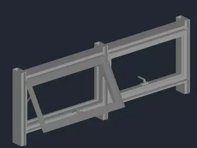 Project Windows 3D model