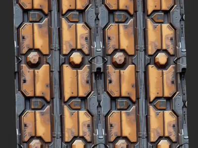 Sci-FI Seamless Texture  Texture 4