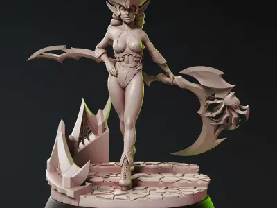 Drow Reaper Bundle 3D print model
