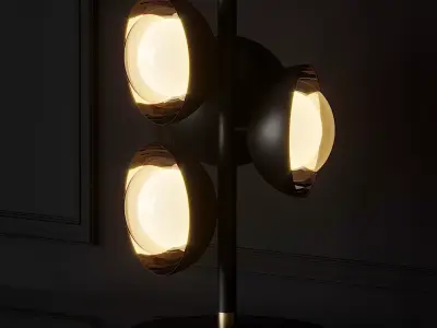 Muse table lamp by Tooy 3D model