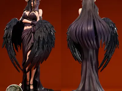 Albedo Overlord 3D print model