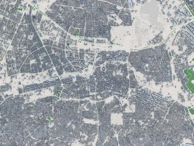 Gaziantep City Turkey 3D model