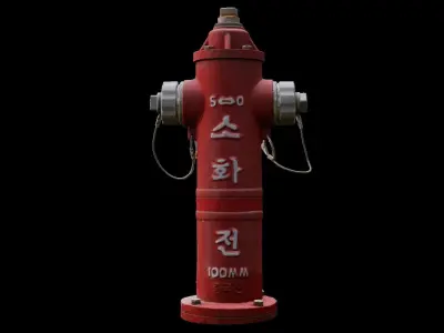 Fire Hydrant 3D model