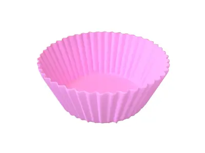 Cupcake Case v1 004 Low-poly 3D model