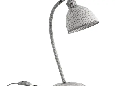 Ikea Rodflek desk lamp 3D model