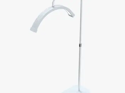 FOSOTO Eyelash LED Floor Light 3D model