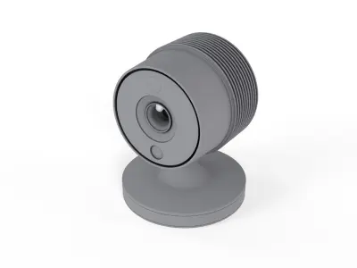 Smart Camera Low-poly 3D model