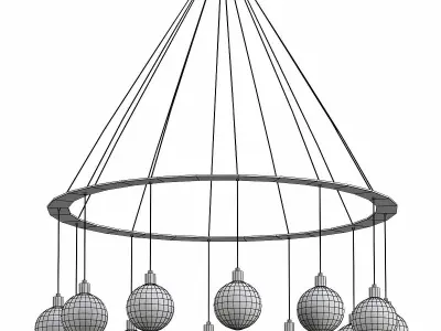 drape circle 3D model