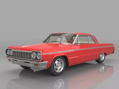 1964 Chevrolet Impala SS 409 3D model
