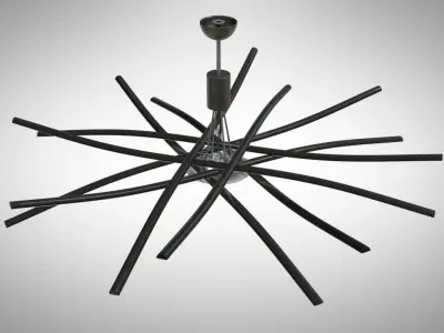 CeilingLight 1 Low-poly 3D model