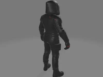 Shadow Reign Pack Characters and Weapons Low-poly 3D model