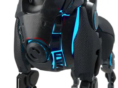 ROBOT DOG 3D model order