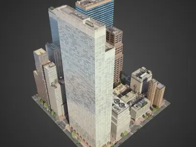 City District H18-A21 3D model